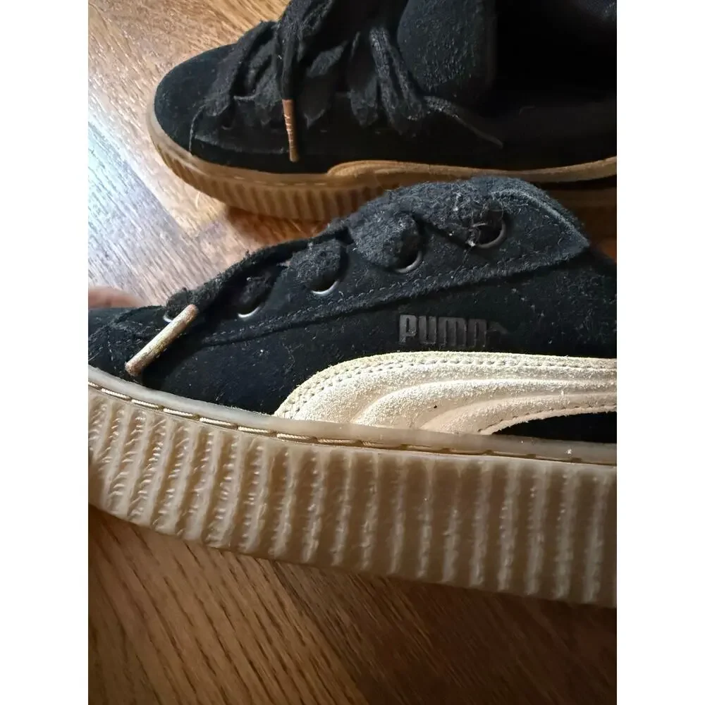 Fenty x Puma Creeper Phatty Black Warm White Size 4.5 - Picture 8 of 11